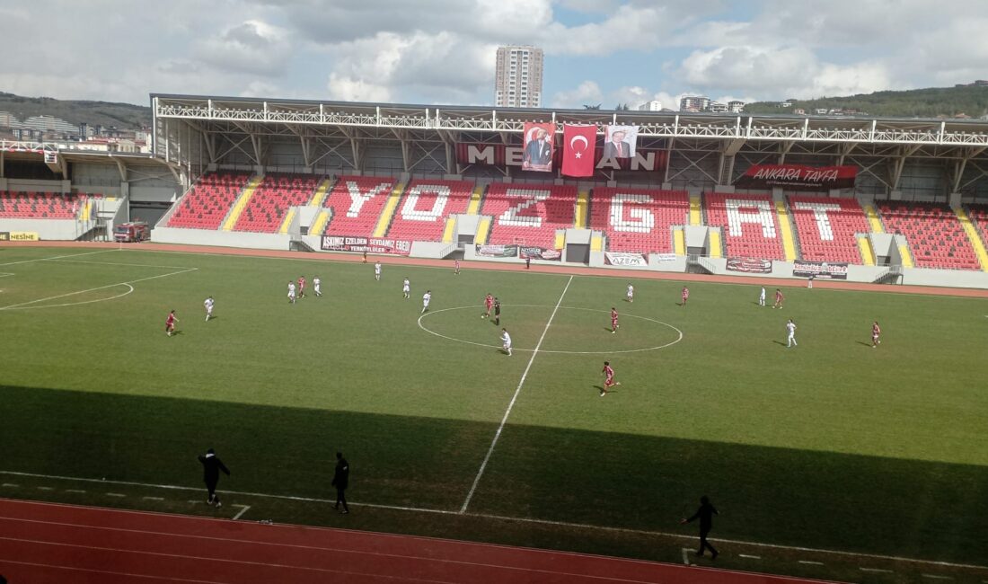 Yozgat Bozokspor, Yozgat Şehir Stadyumu’nda oynanan karşılaşmada Tokat Belediyespor’u 2-0