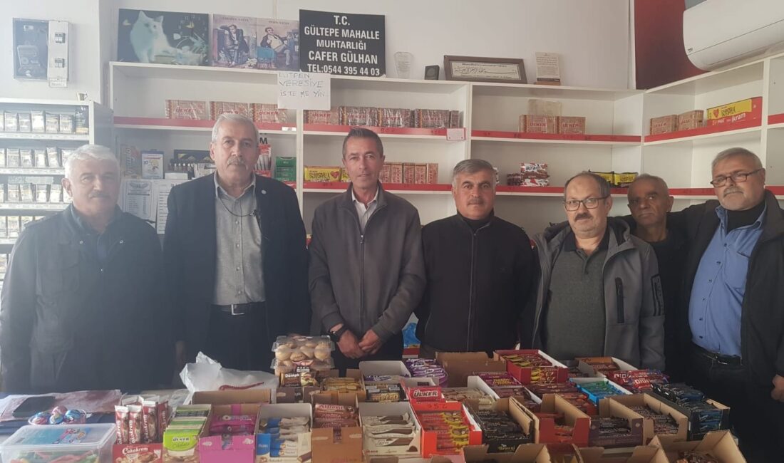 İYİ Parti Yerköy İlçe Teşkilatı, mahalle ziyaretleri kapsamında Gültepe Mahallesi