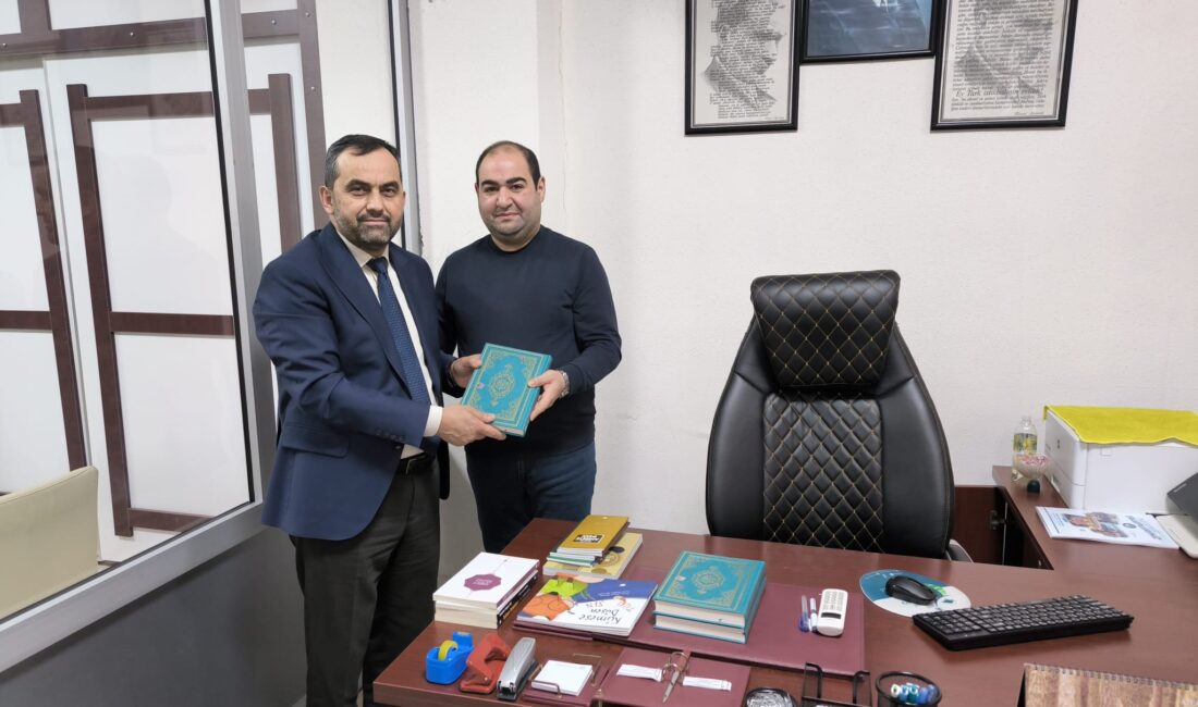 Yerköy İlçe Müftülüğü tarafından Kütüphaneler Haftası kapsamında İlçe Halk Kütüphanesi’ne