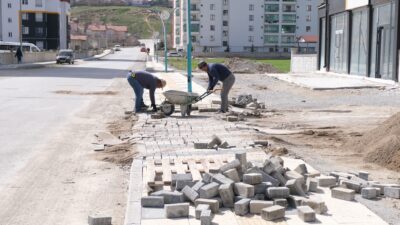 Sorgun Belediyesi, şehir merkezinde estetik ve konforu artırmak adına başlattığı