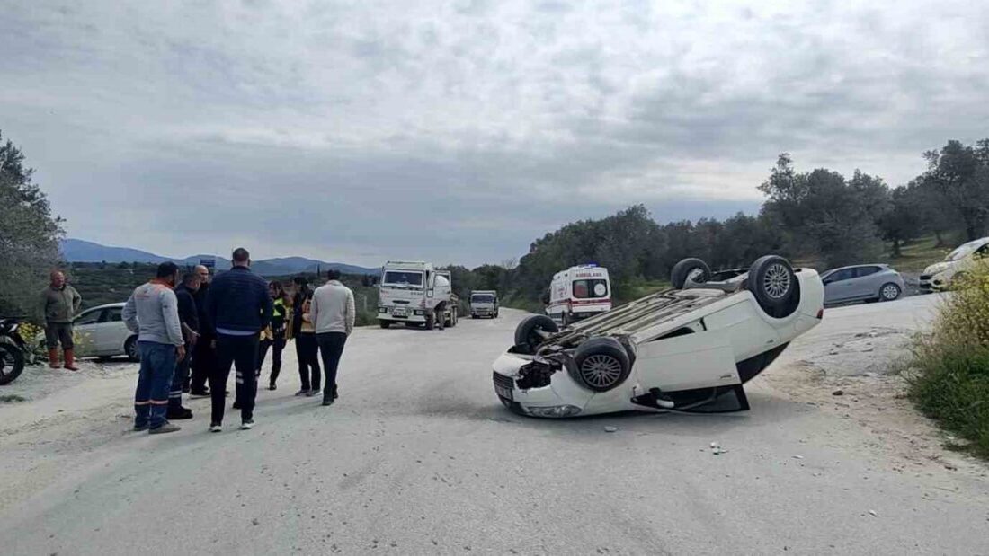 Kuşadası ilçesinde yaşanan bir olayda, 80 yaşındaki bir sürücü, beton