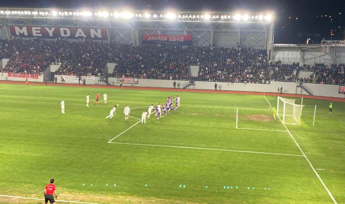 TFF 3. Lig play-off mücadelesinde Yozgat Bozokspor ile Karadeniz Ereğli
