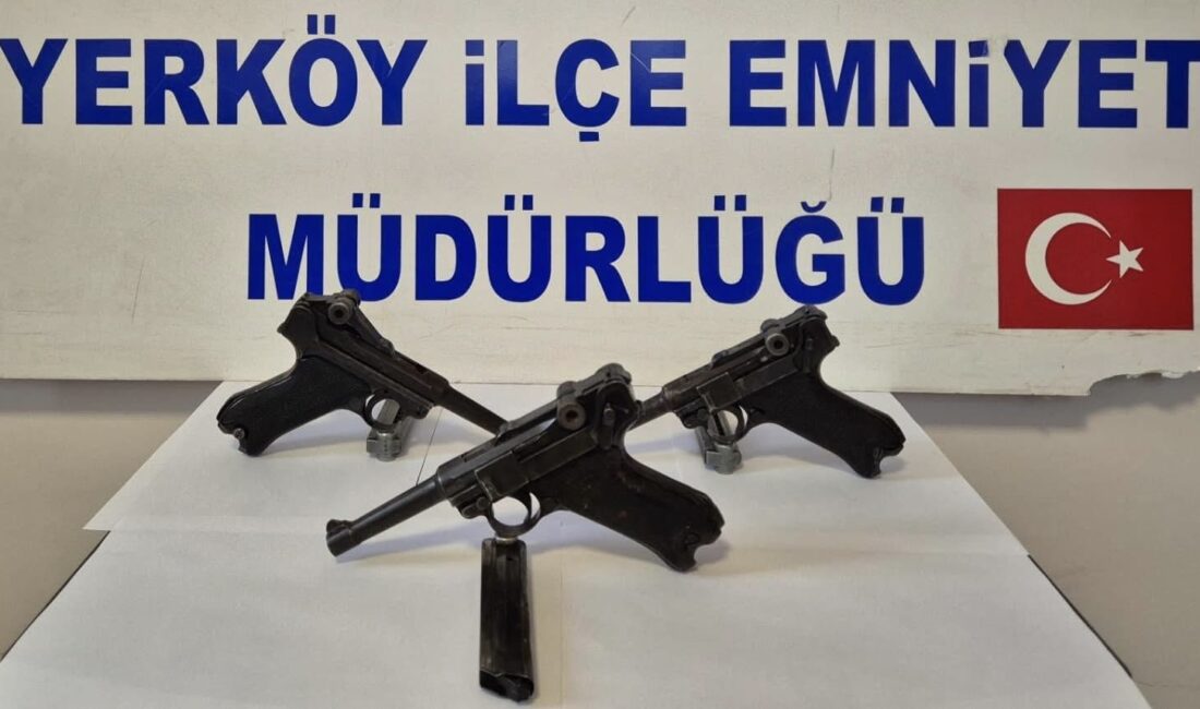 Yozgat’ın Yerköy ilçesinde polis ekiplerinin gerçekleştirdiği rutin denetimde durdurulan bir