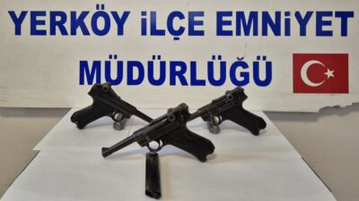 Yozgat’ın Yerköy ilçesinde polis ekiplerinin gerçekleştirdiği rutin denetimde durdurulan bir