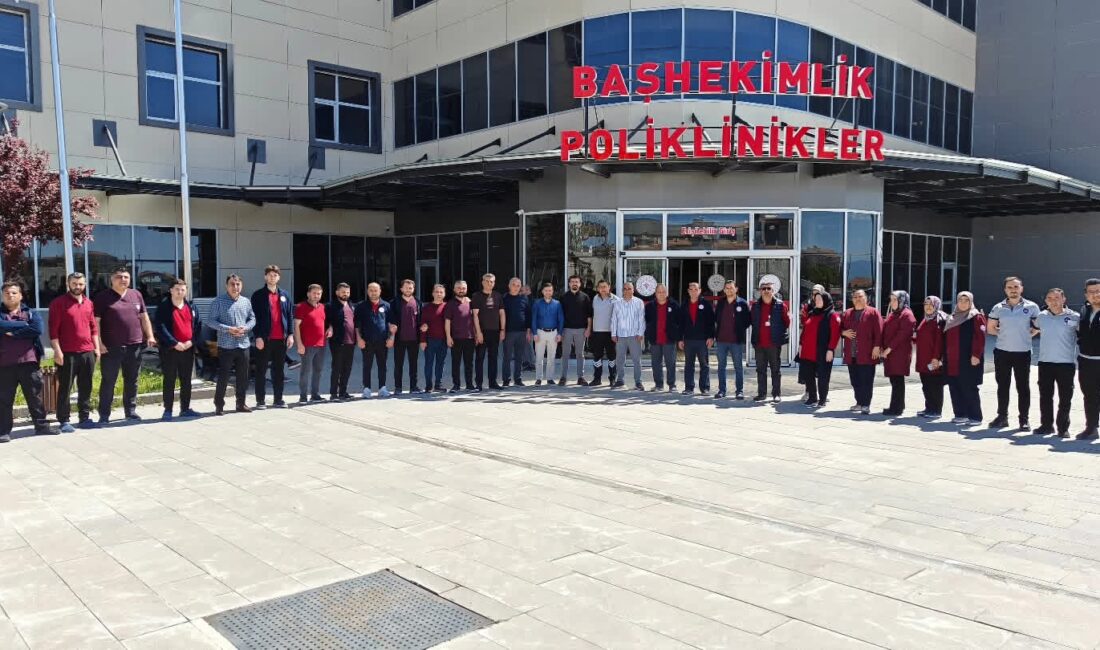 Yerköy Devlet Hastanesi’nde 1 Mayıs Emek ve Dayanışma Günü dolayısıyla