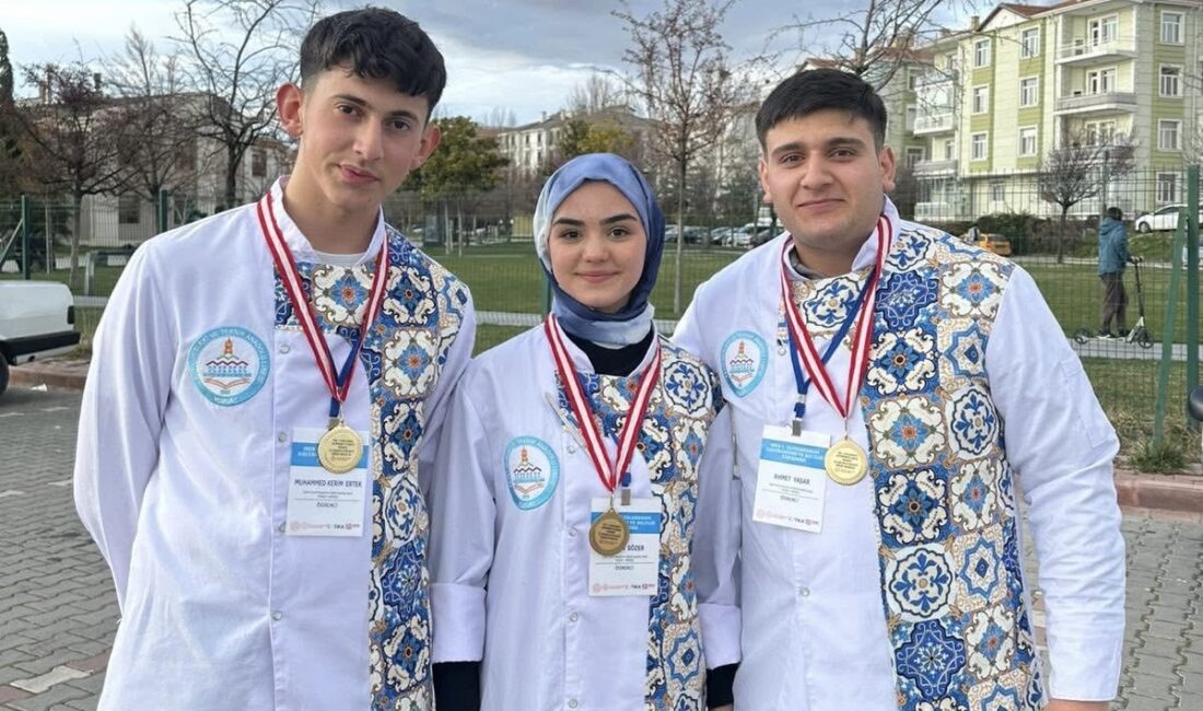 Yozgatlı Öğrencilerden Gastronomi Yarışmasında Büyük Başarı Kırşehir’de düzenlenen Milli Eğitim