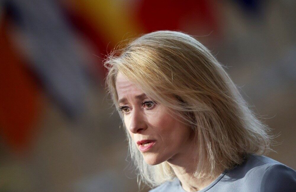 AB Dış İlişkiler ve Güvenlik Politikaları Yüksek Temsilcisi Kaja Kallas,