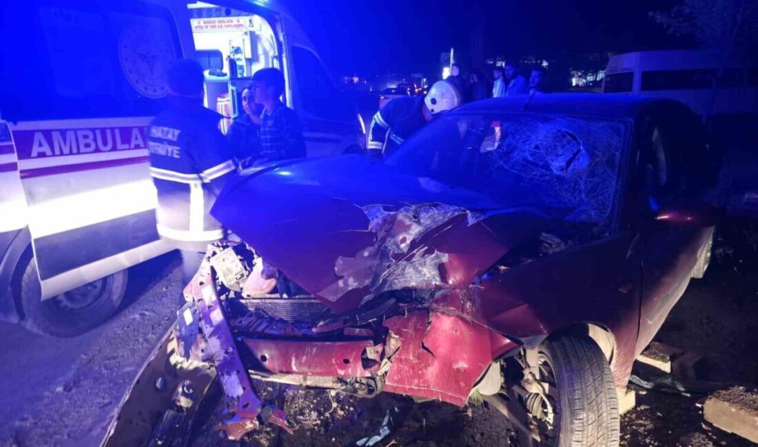 Hatay’ın Hassa ilçesinde meydana gelen trafik kazasında 3 kişi yaralandı.