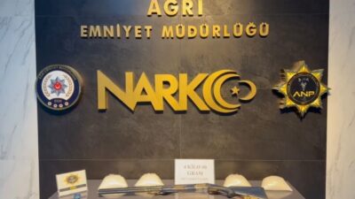 Ağrı ve Hatay illerinde düzenlenen bir operasyonda, 4 kilogram metamfetamin