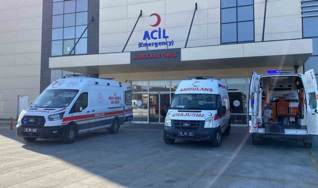 Burdur’da bir ambulans sürücüsünün alkollü bir şekilde araç kullandığı iddiasıyla