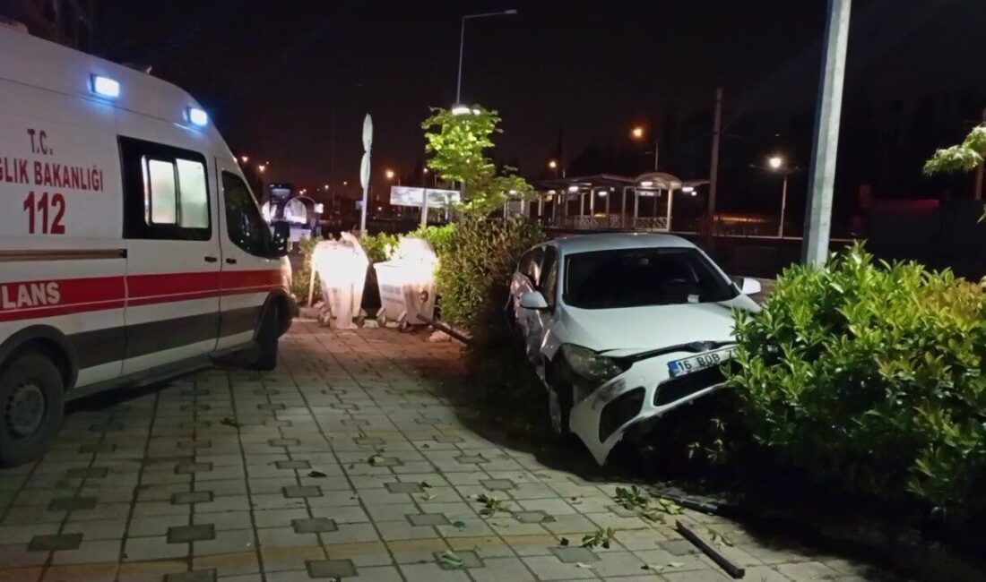 Bursa’da meydana gelen trafik kazasında alkollü bir sürücünün sebep olduğu