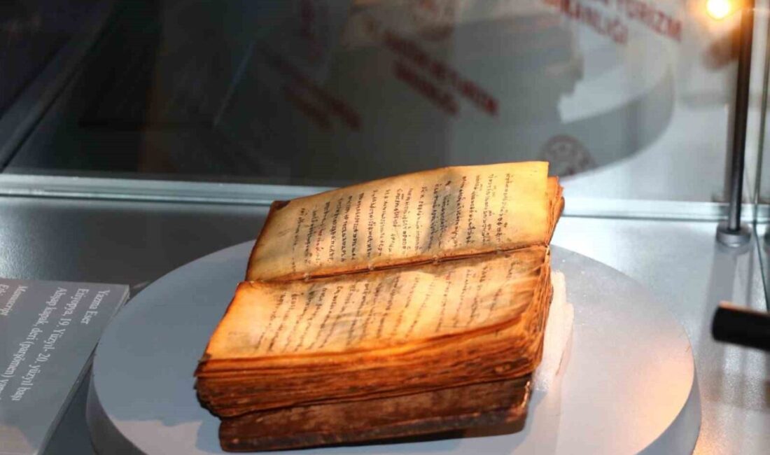 Ge’ez alfabesiyle yazılmış Amharca diline ait el yazması eserin, Etiyopya’ya