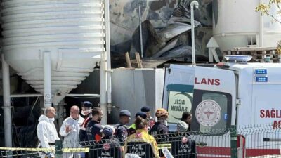 Ankara’nın Sincan ilçesindeki Kardelen Boya fabrikasında meydana gelen yangın trajik