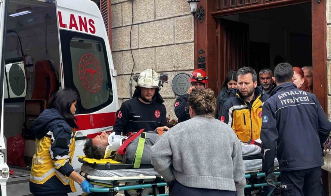 Antalya’nın Muratpaşa ilçesinde, bir otelde yaşanan olayda, iş yeri sahibinin
