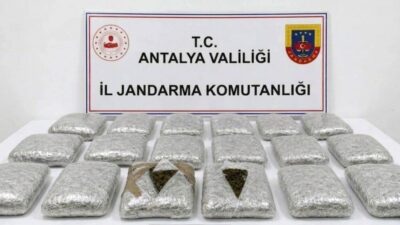 Antalya’nın Döşemealtı ilçesinde jandarma ekipleri tarafından gerçekleştirilen bir operasyonda bir