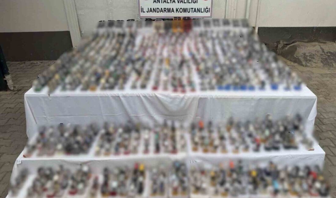 Manavgat ilçesinde Jandarma ekipleri tarafından düzenlenen operasyonda, yaklaşık 15 milyon