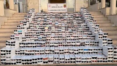 Alanya ilçesinde jandarma ekipleri tarafından gerçekleştirilen bir operasyonda bir iş