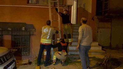 Edirne ilinde kendi başına yaşayan 67 yaşındaki Y.E., evinden yayılan