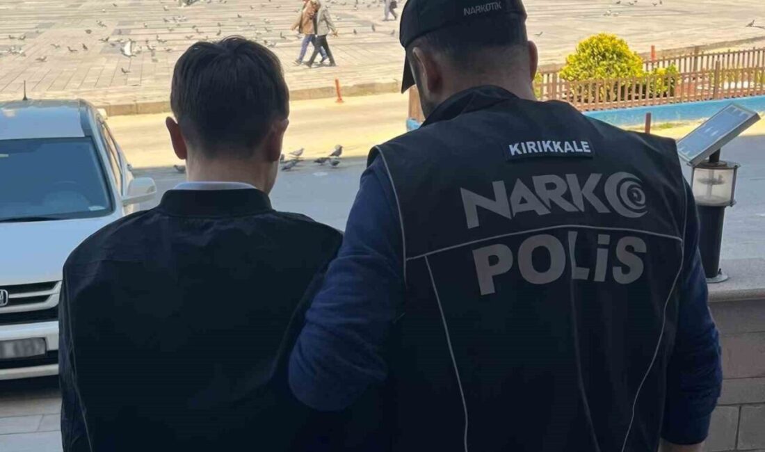 Kırıkkale’de polis ekiplerinin düzenlediği operasyonda, aracı ve evinde kokain ile