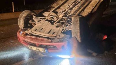 Erzurum’un Aşkale ilçesine bağlı Çayköy mevkiinde yaşanan trafik kazası, korku