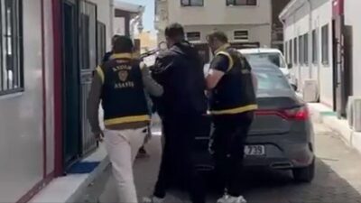 Aydın’da, polis ekipleri tarafından 9 yıl hapis cezasıyla aranan bir