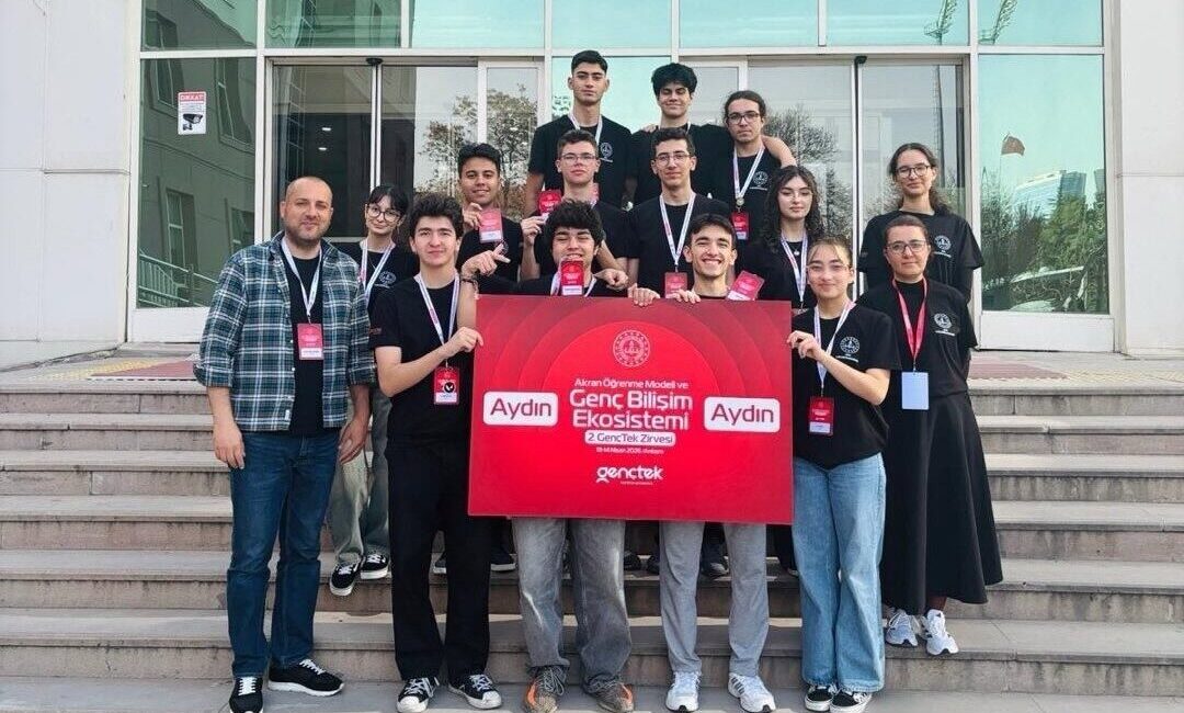 Aydın’dan 13 lise öğrencisi, GençTek projesi çerçevesinde 13-14 Nisan tarihlerinde