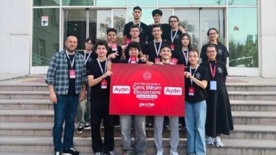 Aydın’dan 13 lise öğrencisi, GençTek projesi çerçevesinde 13-14 Nisan tarihlerinde