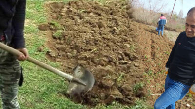 Yozgat’ın Yerköy ilçesinde baharın gelmesiyle birlikte vatandaşlar bahçelerinde çalışmalara başladı.