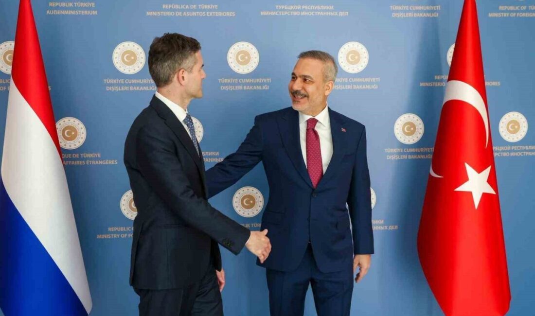 Türkiye’nin Dışişleri Bakanı Hakan Fidan, Hollanda Dışişleri Bakanı Tom Berendsen