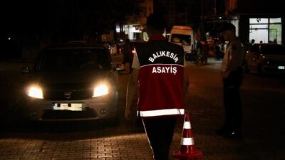 Balıkesir’de polis ekiplerinin yürüttüğü çalışmalar geniş bir yelpazede devam ediyor.