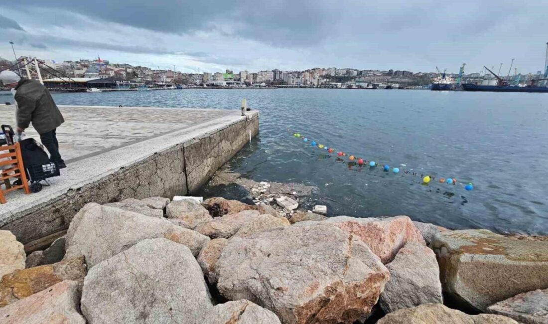 Bandırma ilçesinde sahil bölgesinde bulunan bir havalı tüfekle balon atış