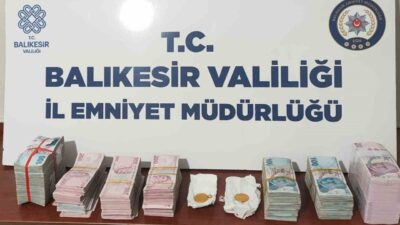 Balıkesir’in Bandırma ilçesinde, sahte altın bozdurarak haksız kazanç elde eden