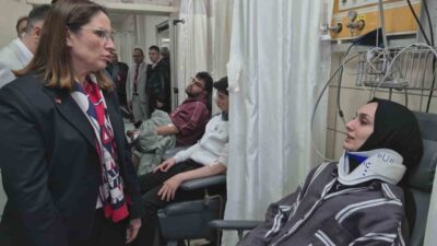 Bartın Valisi Nurtaç Arslan, Bartın Üniversitesi Kutlubey Kampüsü önünde meydana