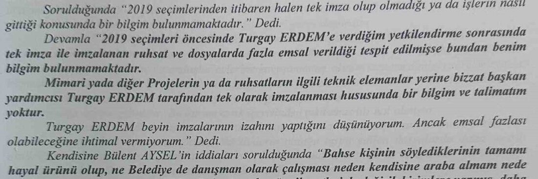 Bursa Büyükşehir Belediye Başkanı olan Mustafa Bozbey, rüşvet ve yolsuzluk
