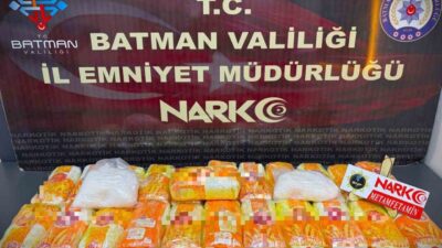 Batman ilinde, polis ekipleri tarafından bir araçta gizlenmiş vaziyette 24