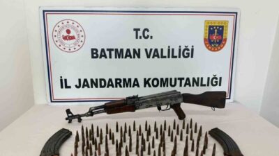 Batman’da gerçekleştirilen ruhsatsız silah operasyonu kapsamında yakalanan 2 kişi tutuklanarak