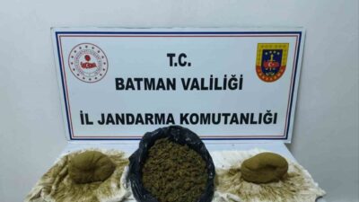 Batman’da jandarma ekipleri tarafından düzenlenen operasyonda 4 şüpheli tutuklandı. İl