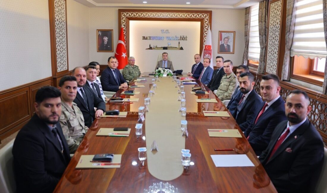Bayburt’ta terör ve asayiş konularıyla ilgili alınan önlemler ve gerçekleştirilen