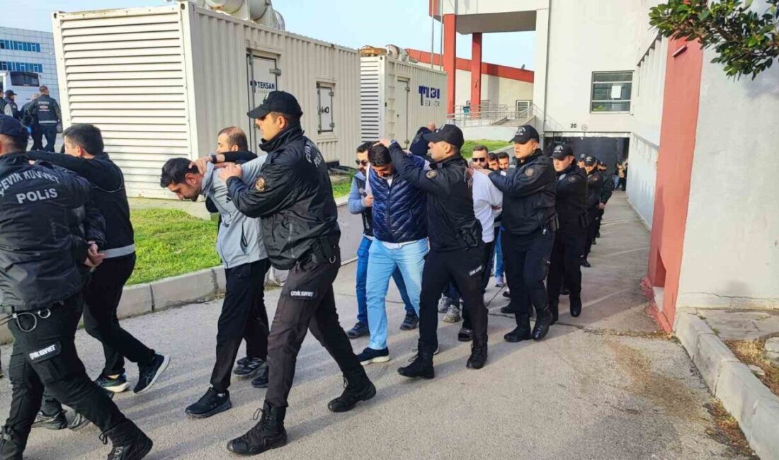 Adana Emniyet Müdürlüğü, “Bayğaralar” suç örgütüne yönelik düzenlenen operasyonda, Adana