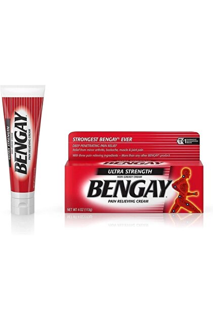 Bengay Ultra Strength Pain Relief Cream Kas Rahatlatıcı Krem 113 gr