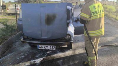 Besni ilçesinde, Eren S.’ye ait 46 KY 432 plakalı bir