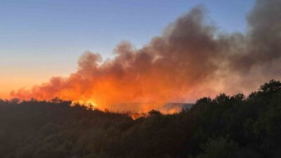 Beykoz’da bugün gündüz saatlerinde başlayan ve zorlu bir şekilde kontrol