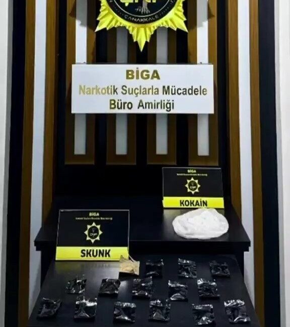 Biga ilçesinde gerçekleştirilen uyuşturucu operasyonunda bir kişi tutuklandı. Biga Cumhuriyet