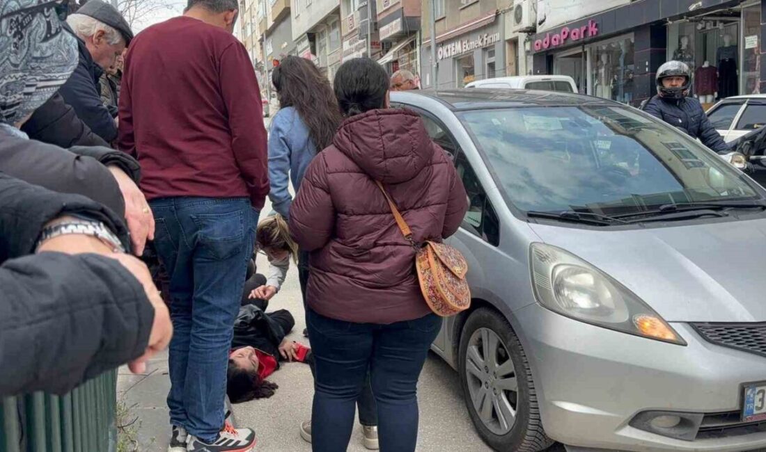 Bilecik’te bir şahıs, Tevfik Bey Caddesi’nde otomobil çarpması sonucu yaralandı.