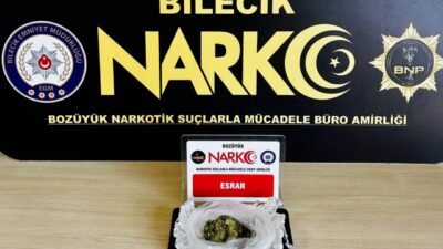 Bozüyük ilçesindeki bir uyuşturucu operasyonunda bir kişinin gözaltına alındığı bildirildi.