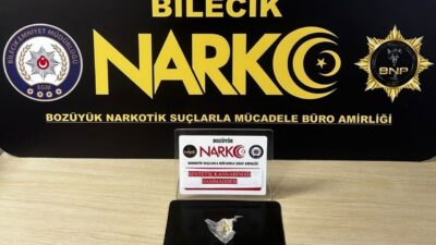 Bozüyük ilçesinde gerçekleştirilen uyuşturucu operasyonunda bir kişi gözaltına alındı. Bilecik