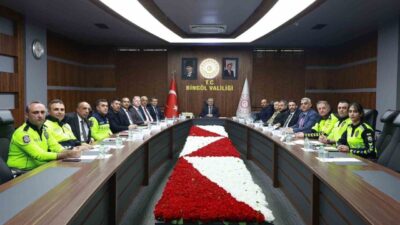 Bingöl’de trafik sıkıntıları ele alındı Bingöl İl Trafik Komisyonu, trafik