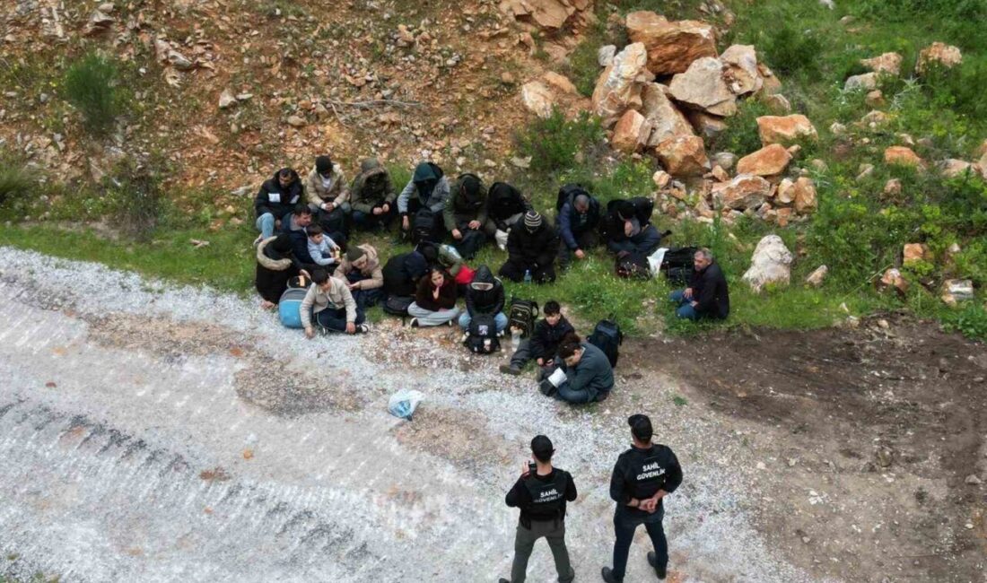 Muğla’nın Bodrum ilçesinde gerçekleştirilen operasyonda, Sahil Güvenlik Güney Ege Grup