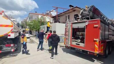 Burdur’un Gölhisar ilçesinde, müstakil bir evin bitişiğinde bulunan depoda çıkan