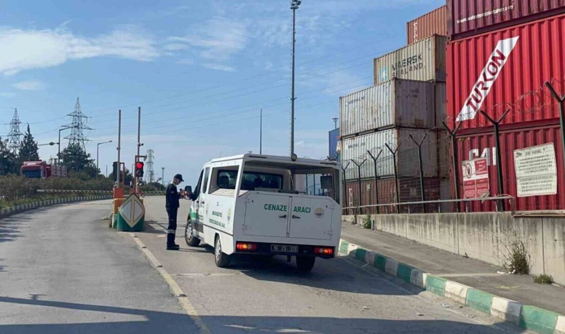 Bir iş kazası, Bursa’nın Gemlik ilçesinde meydana geldi ve bu